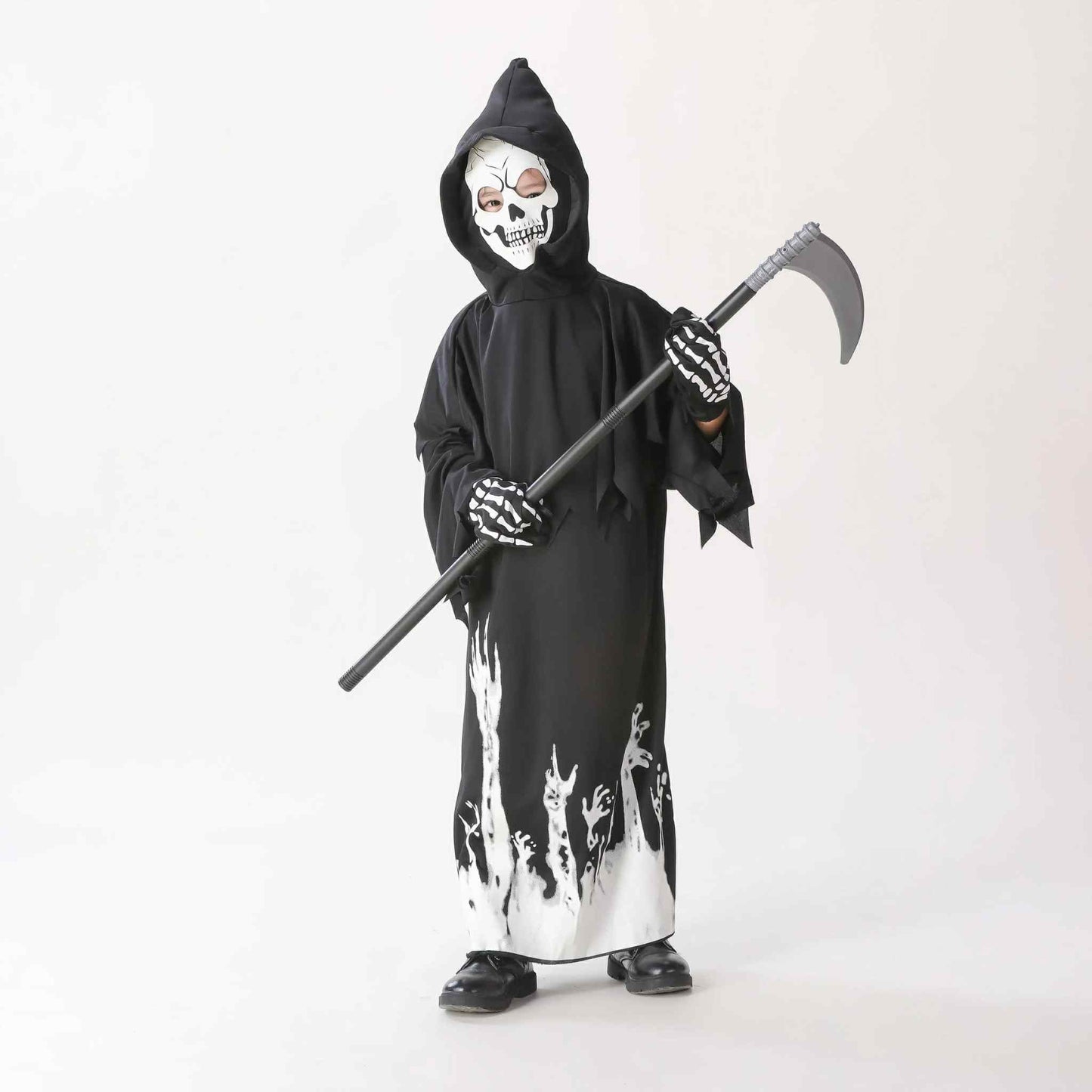 Grim reaper glow in the dark costume