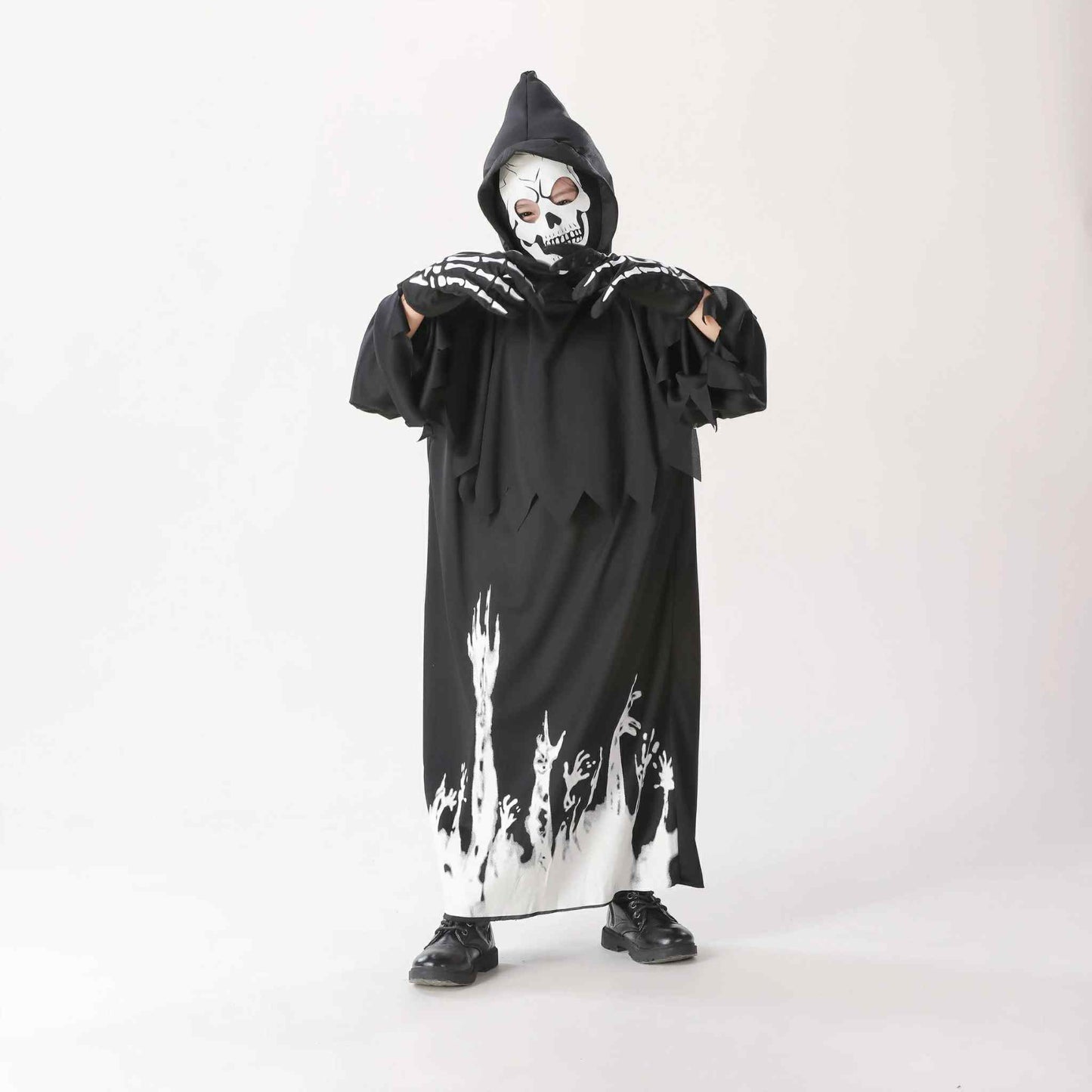Grim reaper glow in the dark costume