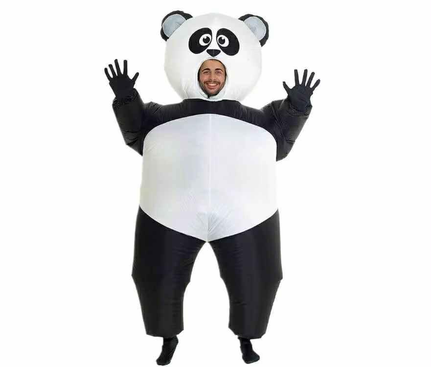 Panda uppblásanlegur - fullorðins