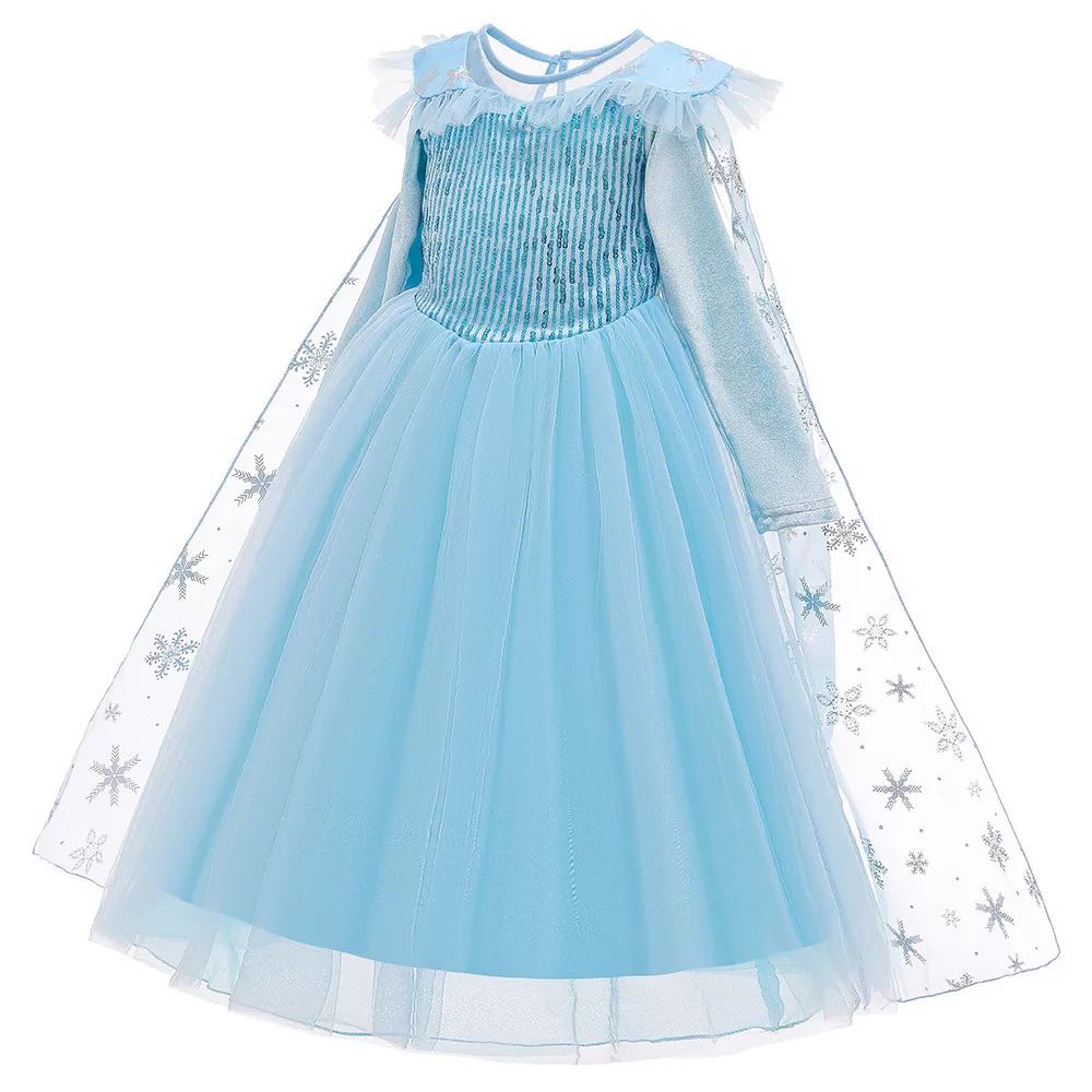 Elsa classic blue dress