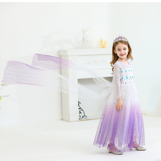 Elsa white dress