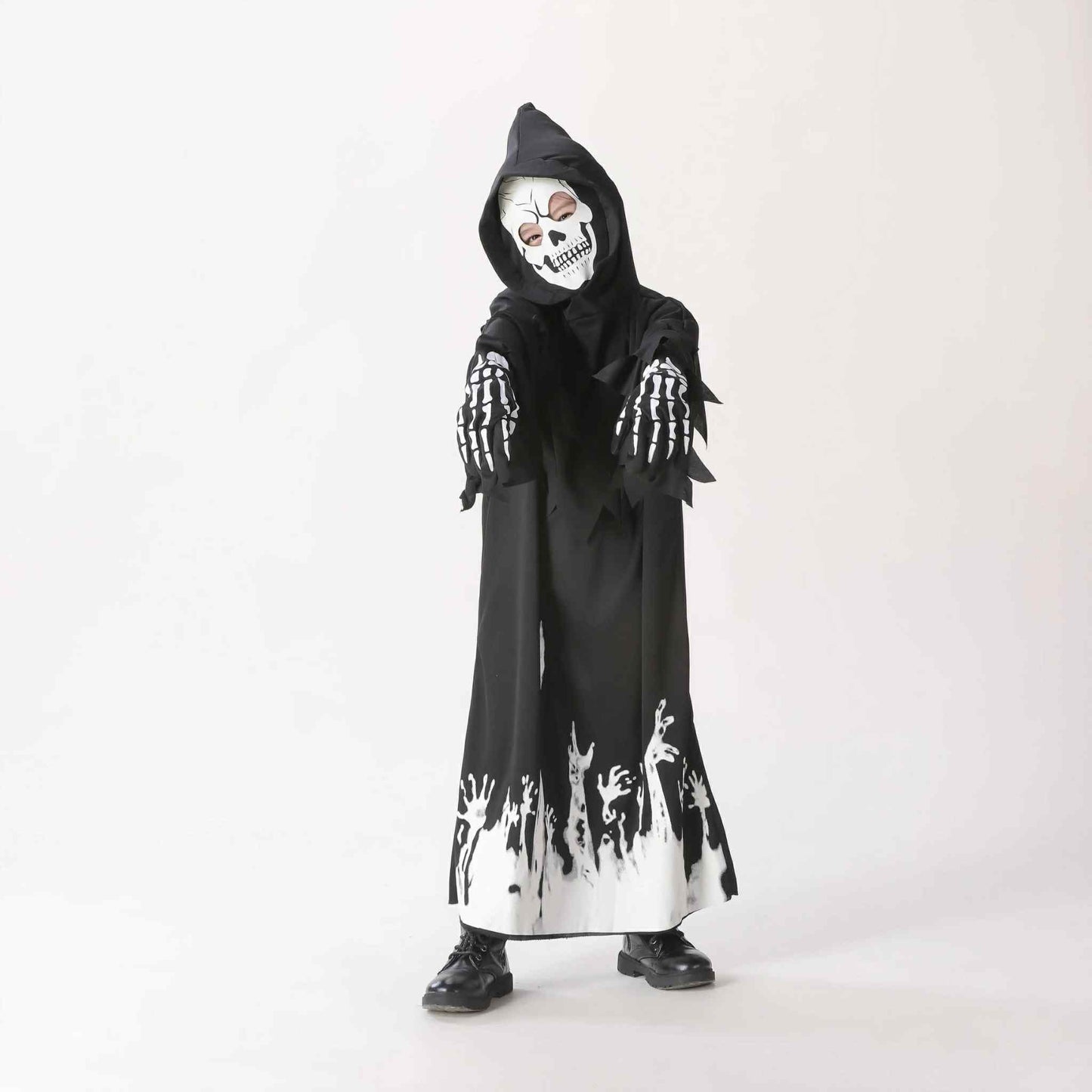 Grim reaper glow in the dark costume