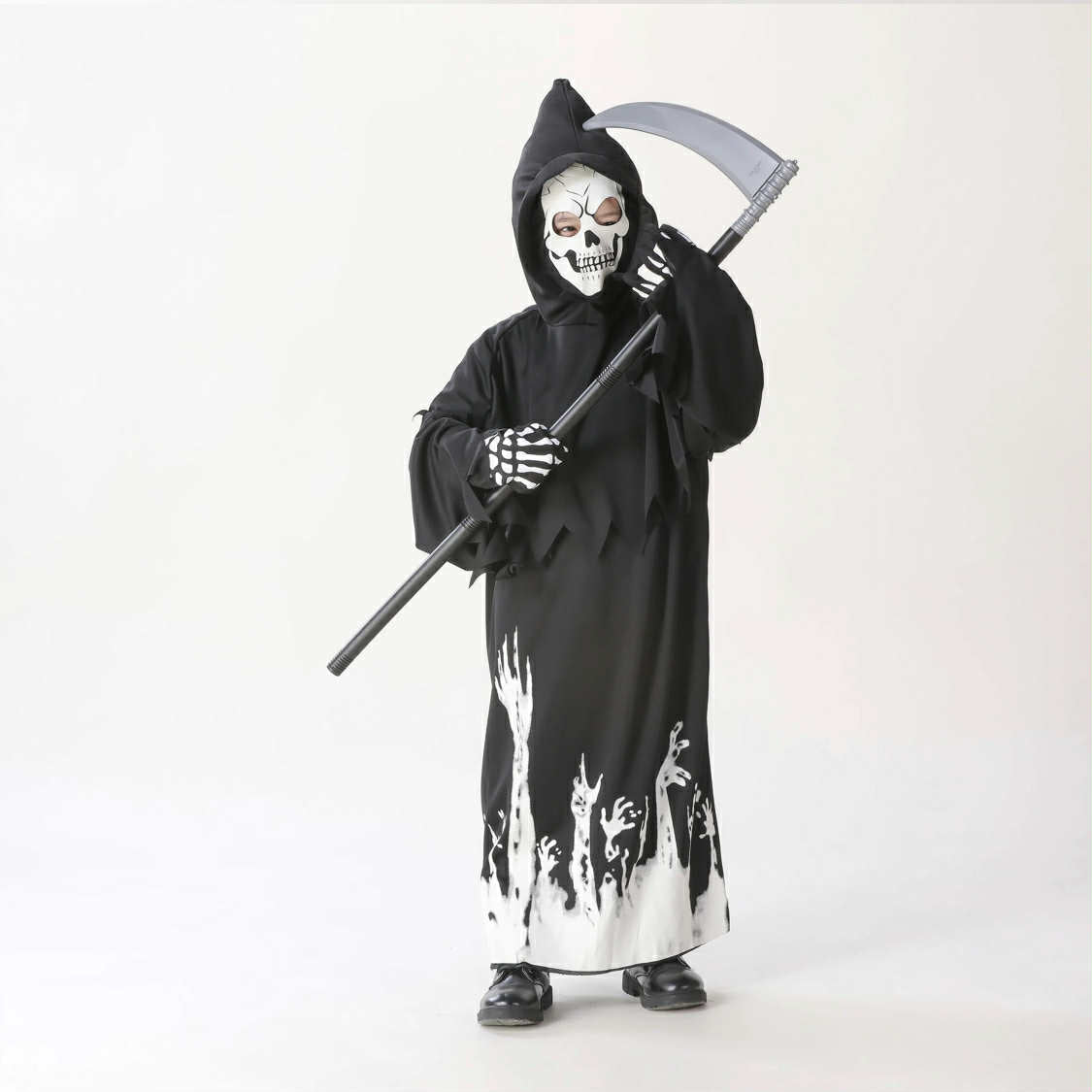 Grim reaper glow in the dark costume