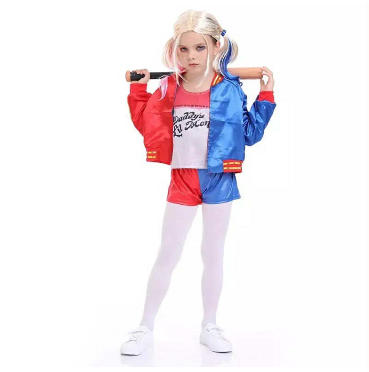 Harley quinn búningur - krakka