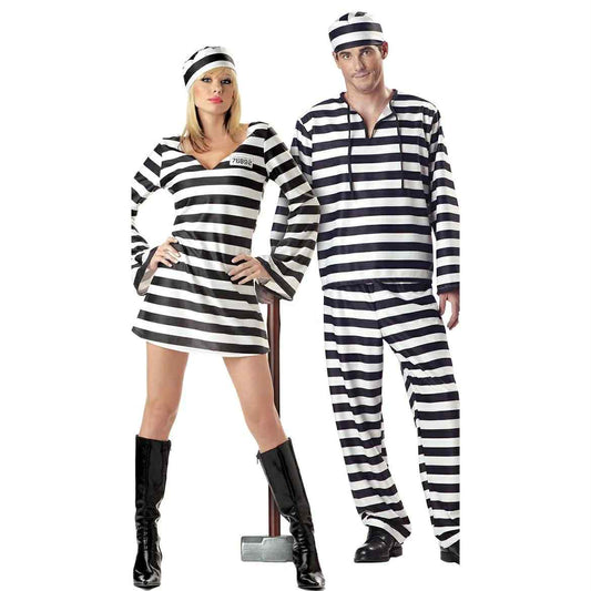Prisoner striped costume