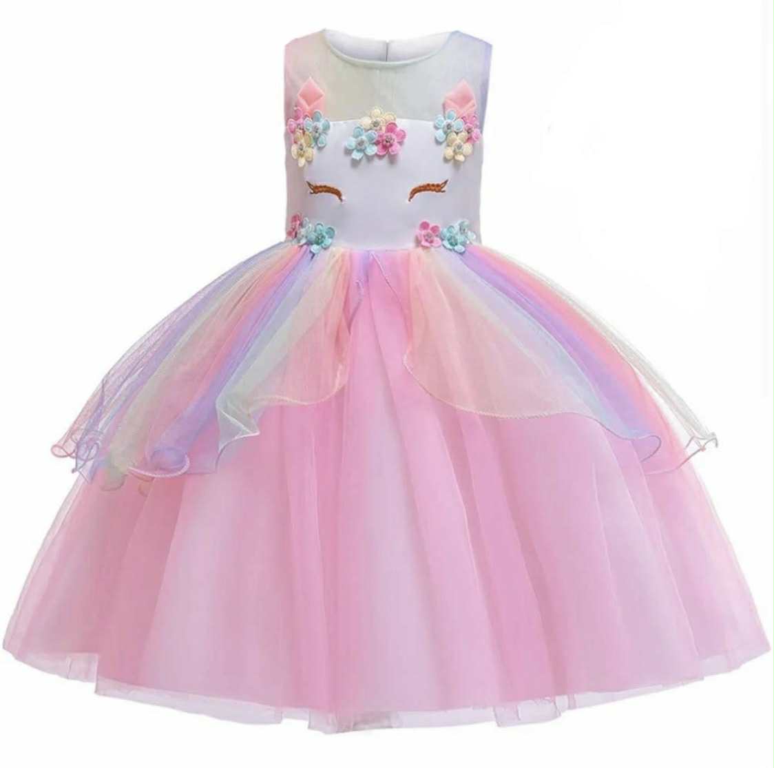 Einhyrningur partý kjóll